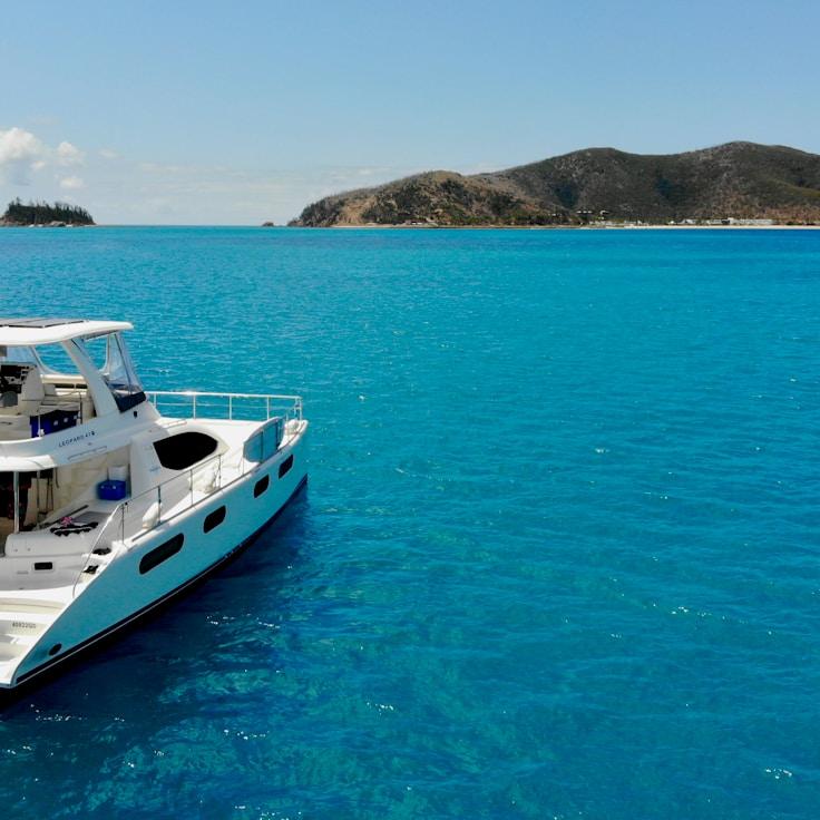 Life of luxury on a yacht